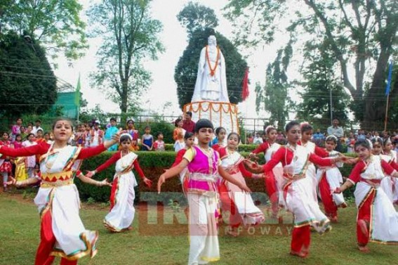Tripura pays homage to Tagore on his 155th Birth anniversary